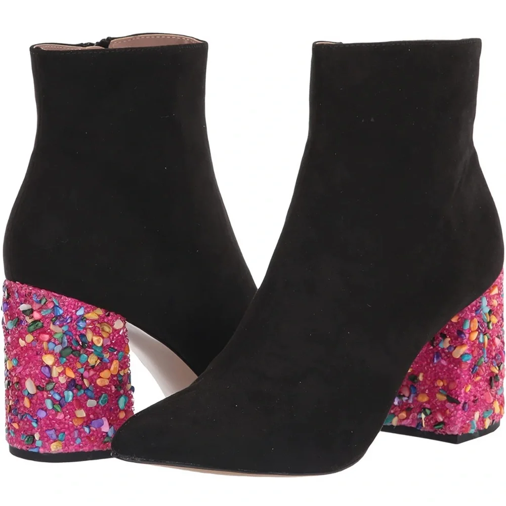 NWOB Betsey Johnson Kassie Boots - Picture 1 of 7